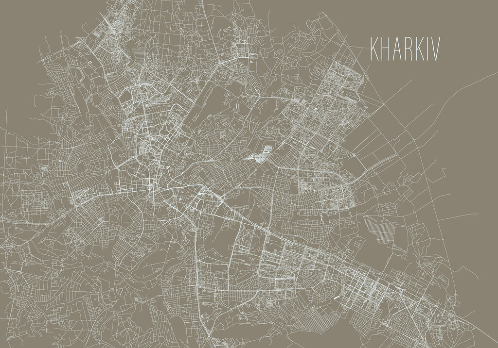 Carte d'une ville Carte d'une ville