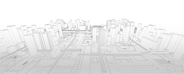 Dessin d'une ville Dessin d'une ville