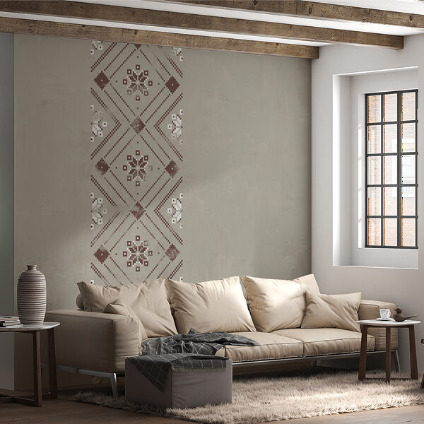 Motif sur un mur Motif sur un mur