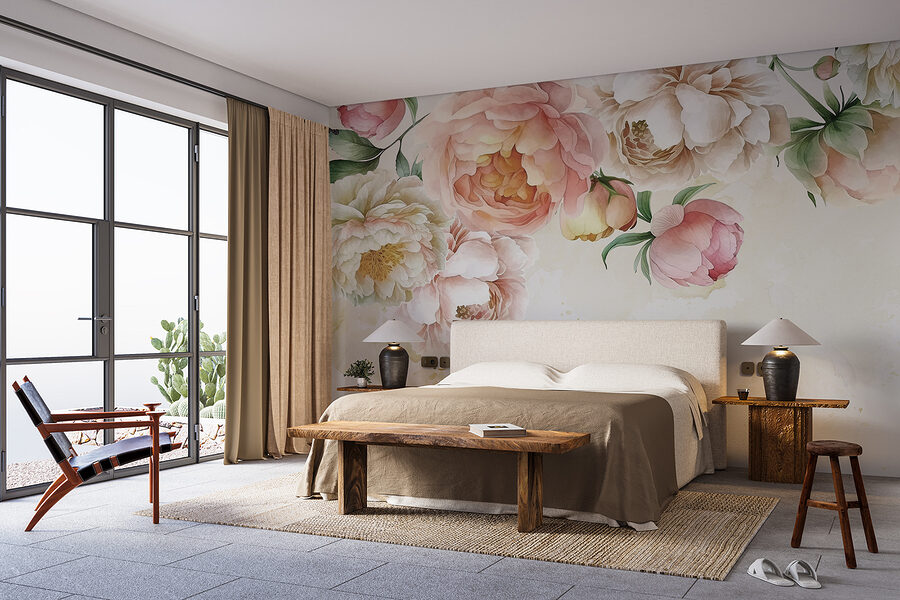 Gros plan sur des fleurs