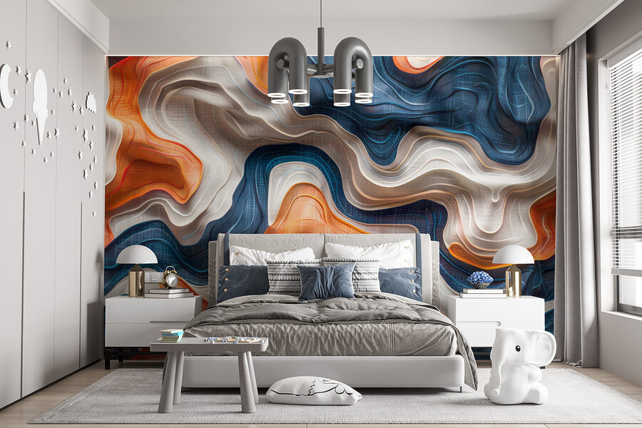 Papier peint Gros plan sur un tissu – Image 5