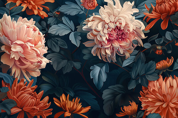 Gros plan sur des fleurs Gros plan sur des fleurs