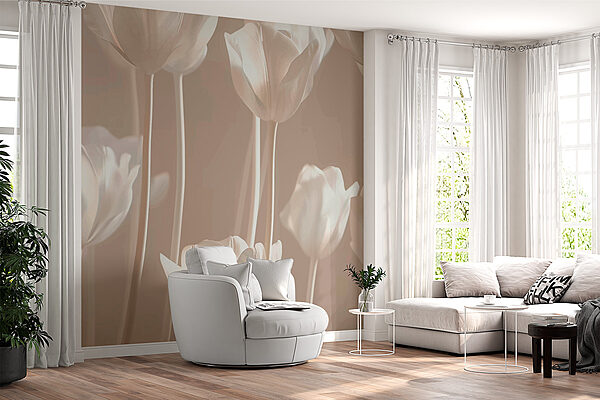 Groupe de fleurs blanches Groupe de fleurs blanches