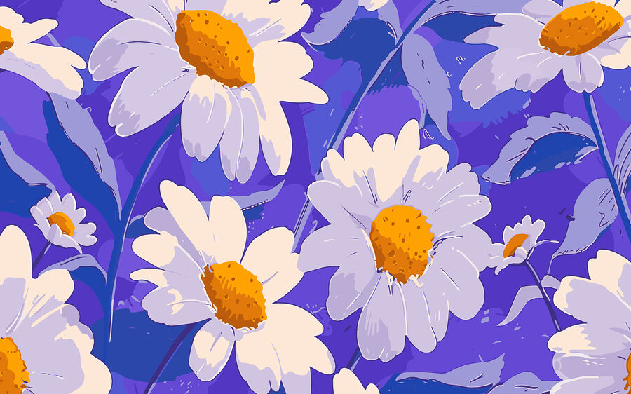 Gros plan sur des fleurs
