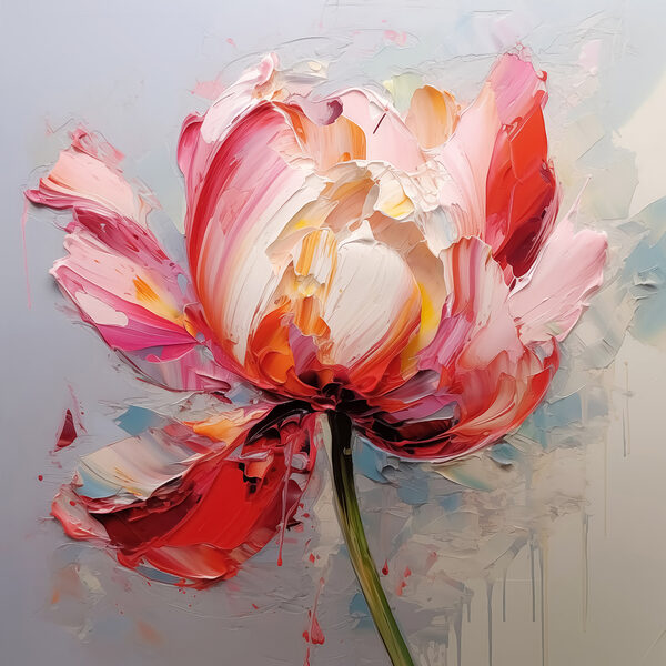 Peinture d'une fleur Peinture d'une fleur