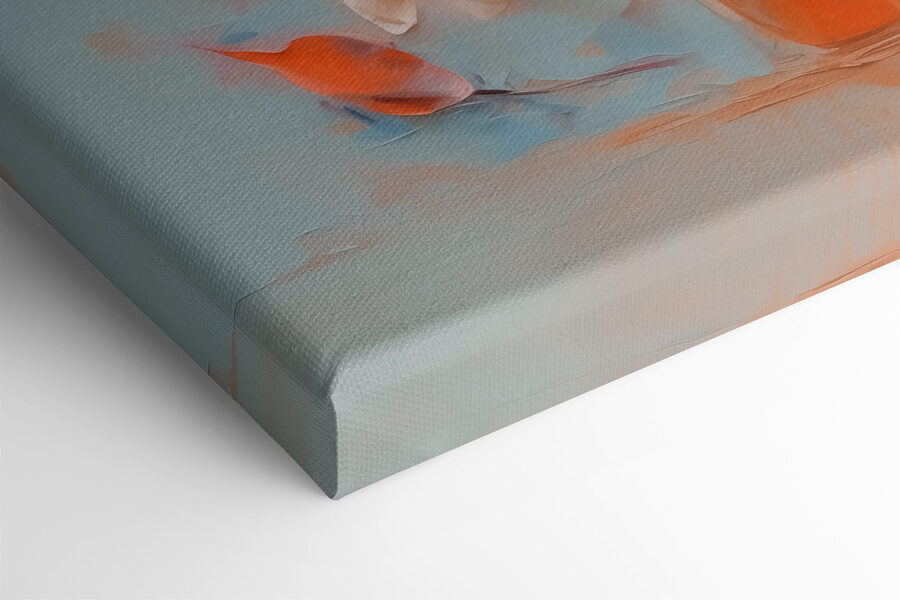 Peinture de fleurs dans un vase