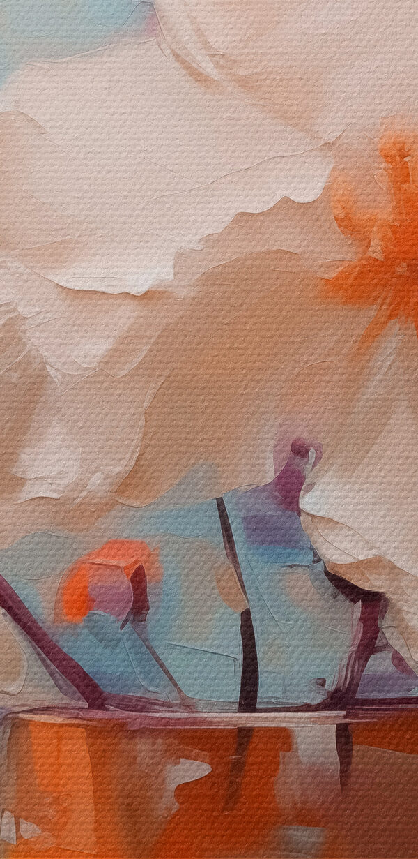 Peinture de fleurs dans un vase Peinture de fleurs dans un vase