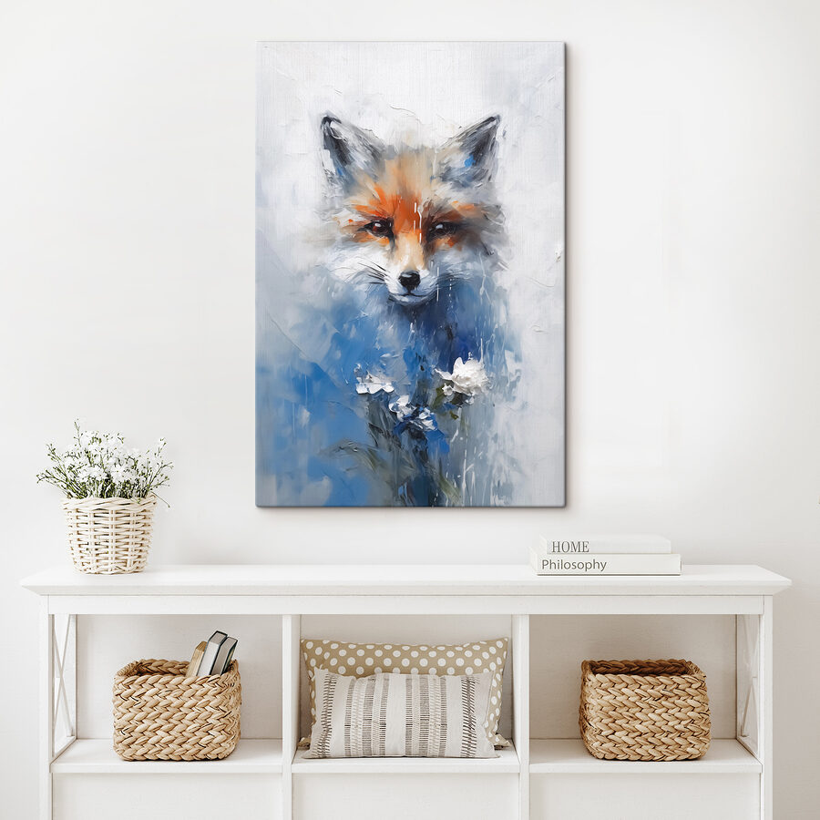 Peinture d'un renard Peinture d'un renard