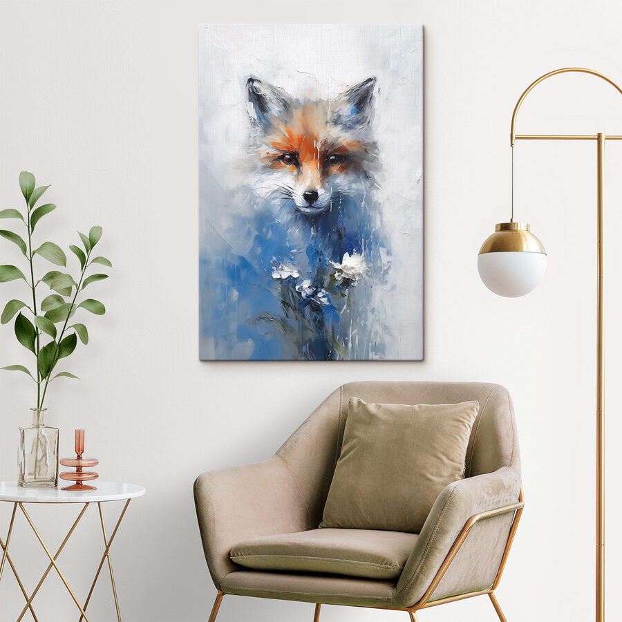 Peinture d'un renard Peinture d'un renard