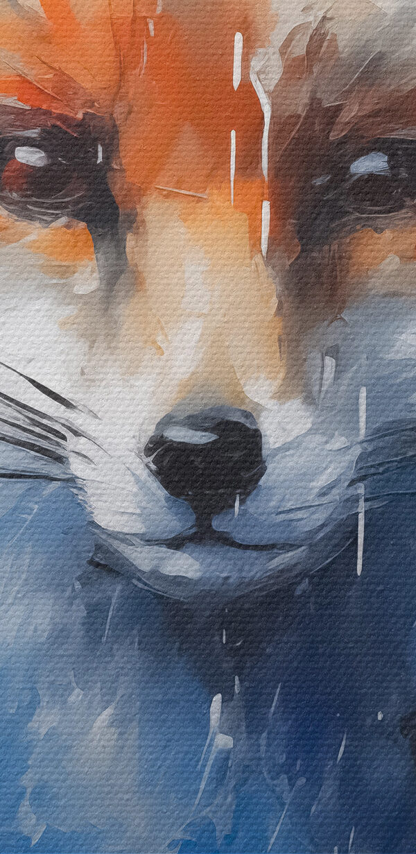 Peinture d'un renard Peinture d'un renard