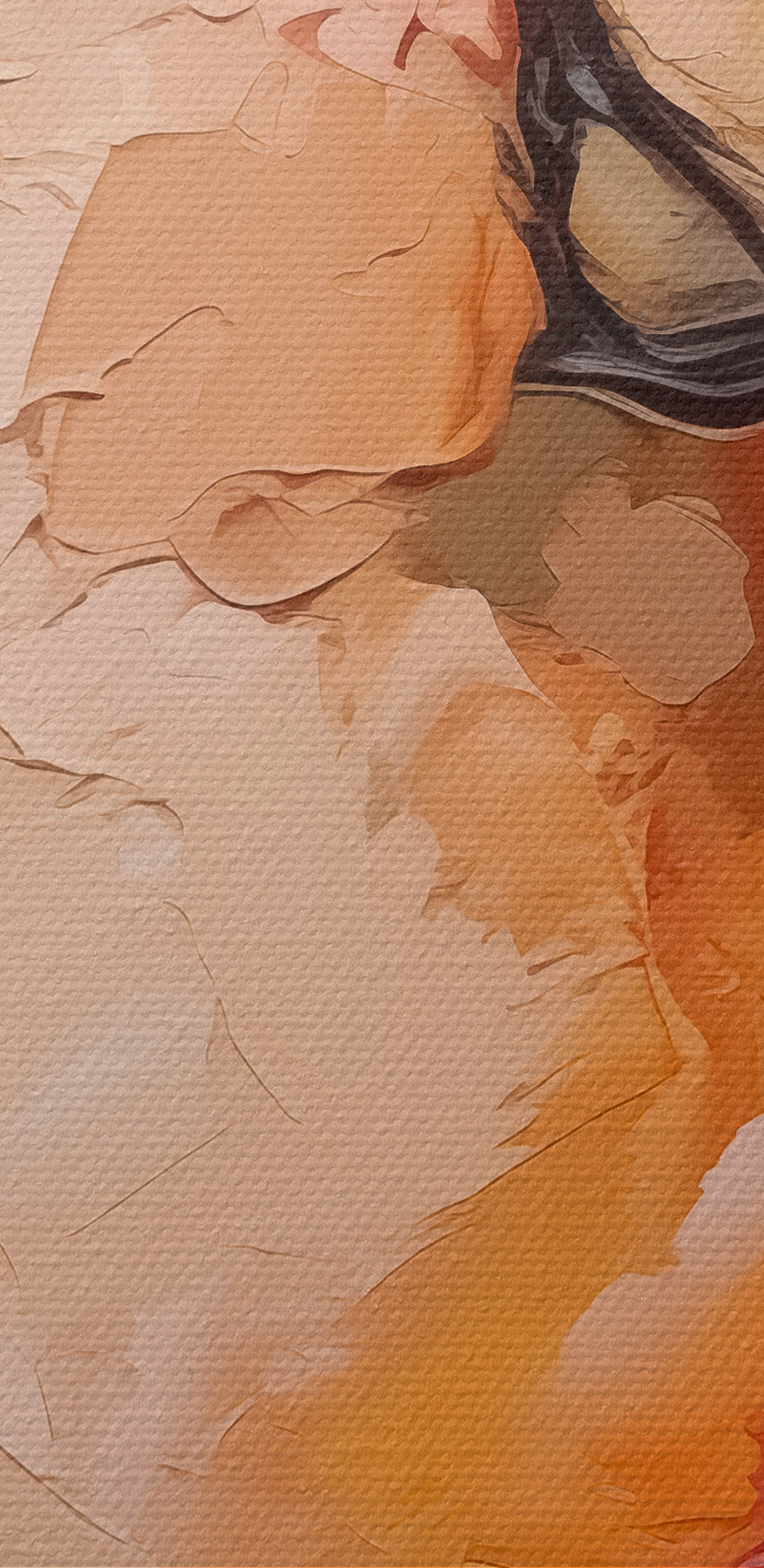 Peinture d'un perroquet