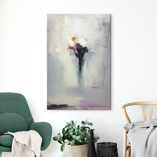Peinture d'un bouquet de fleurs Peinture d'un bouquet de fleurs