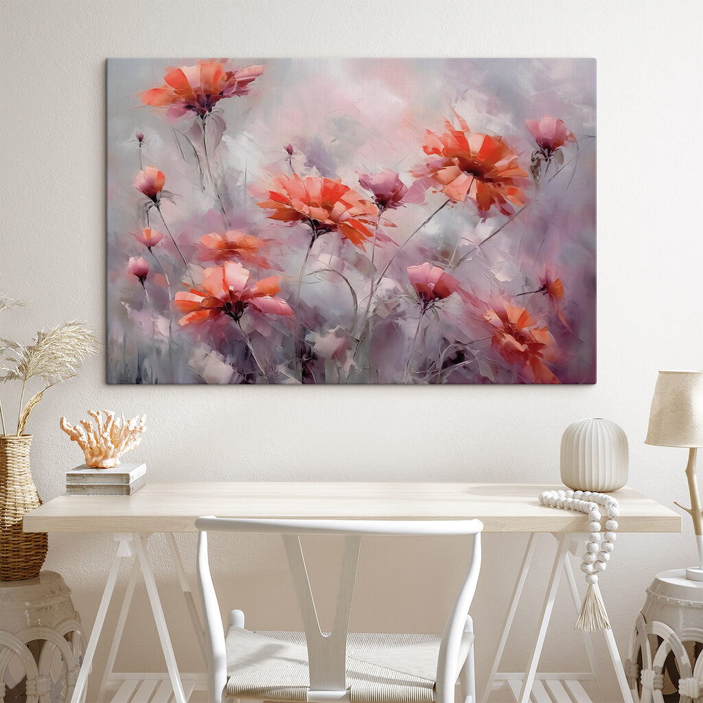 Painting of flowers Painting of flowers