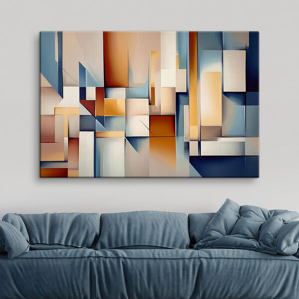 Pièce d'art colorée Pièce d'art colorée