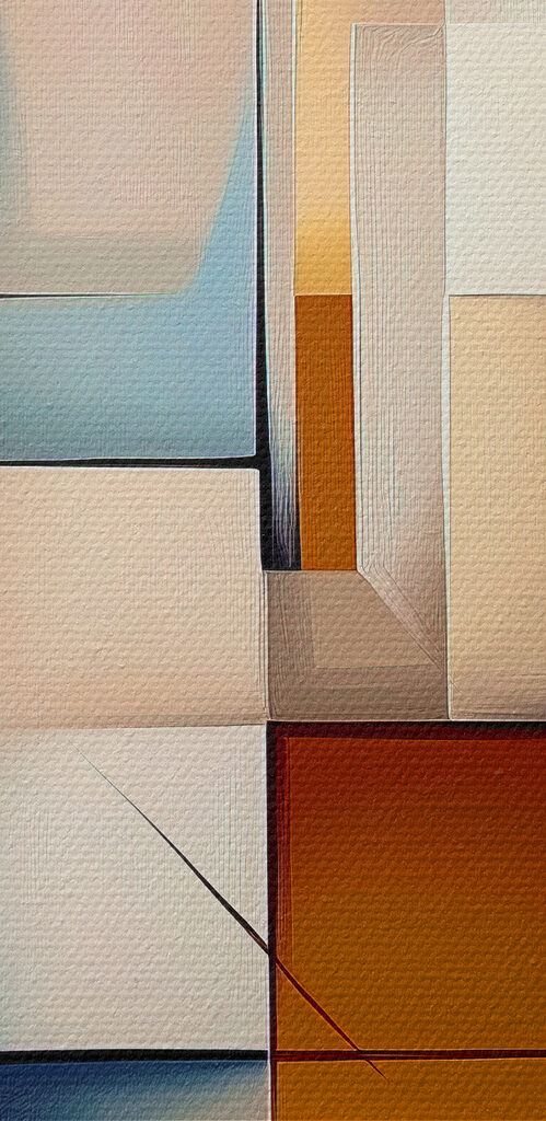 Colorful art piece of art