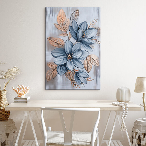 Peinture de fleurs et de feuilles Peinture de fleurs et de feuilles