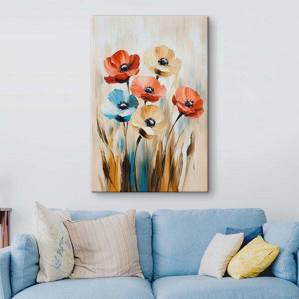 Peinture de fleurs sur toile Peinture de fleurs sur toile