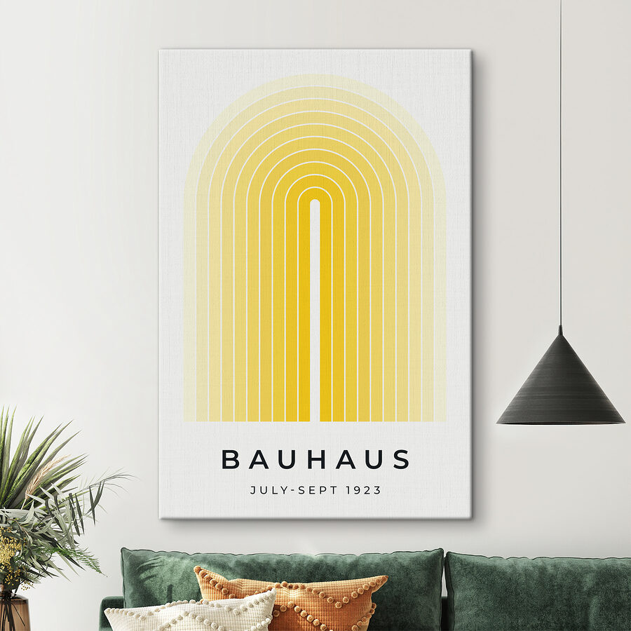 Arche jaune et blanche Arche jaune et blanche