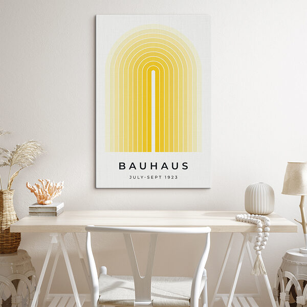 Arche jaune et blanche Arche jaune et blanche