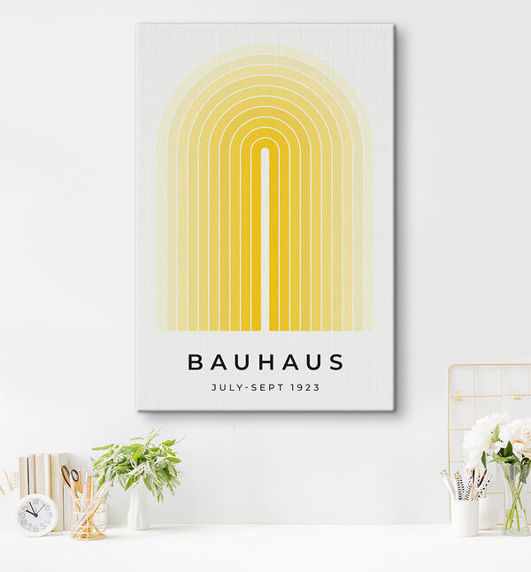 Arche jaune et blanche Arche jaune et blanche