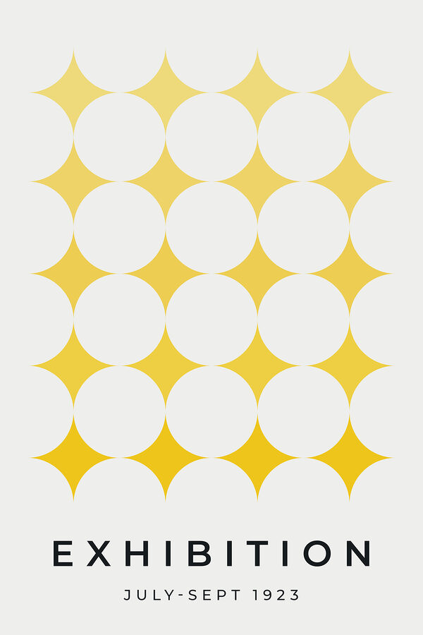 Groupe de cercles blancs avec des étoiles jaunes Groupe de cercles blancs avec des étoiles jaunes