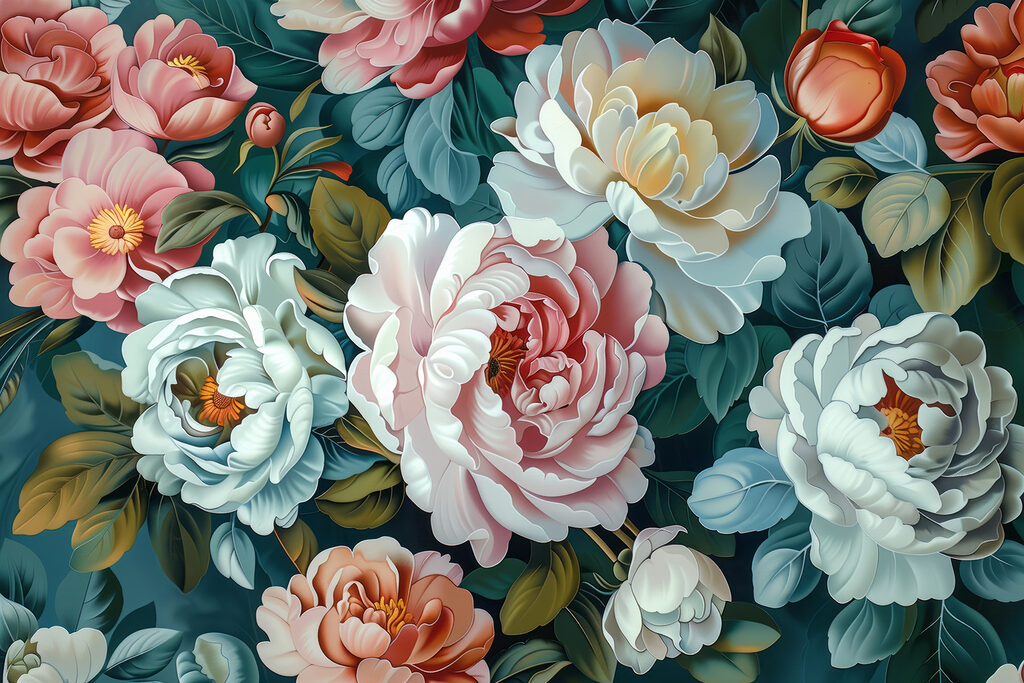 Gros plan sur des fleurs Gros plan sur des fleurs