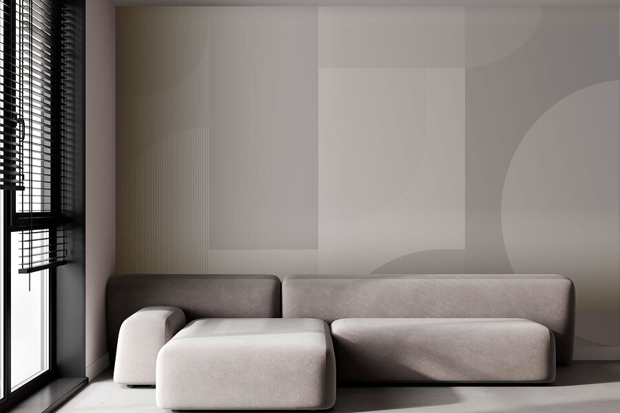 Fond gris et blanc