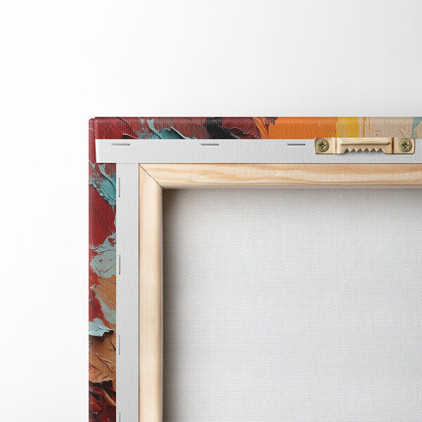 Gros plan sur une peinture Gros plan sur une peinture