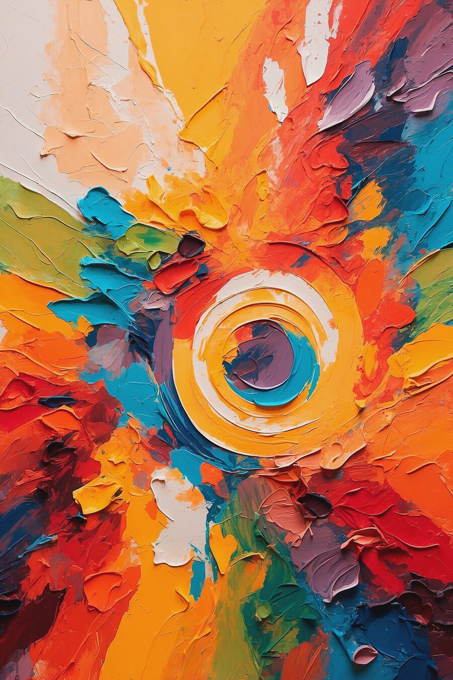 Tableaux Peinture d'un cercle – Image 10