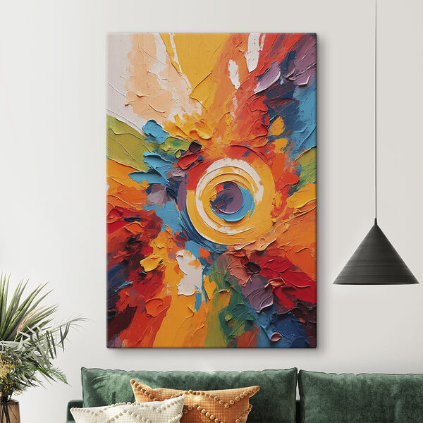 Peinture d'un cercle Peinture d'un cercle