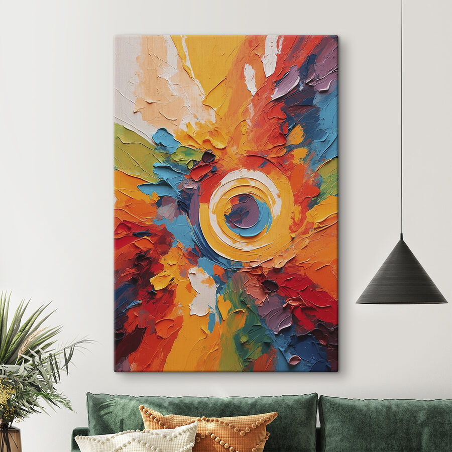 Tableaux Peinture d'un cercle