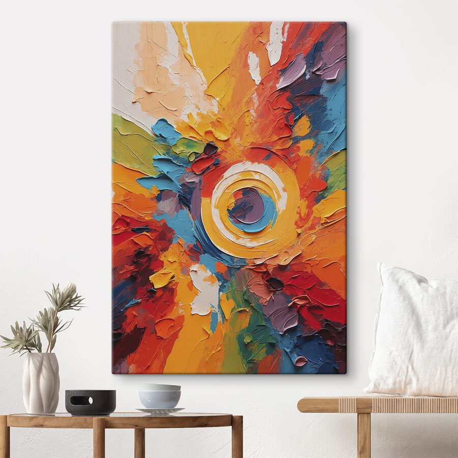 Tableaux Peinture d'un cercle – Image 3