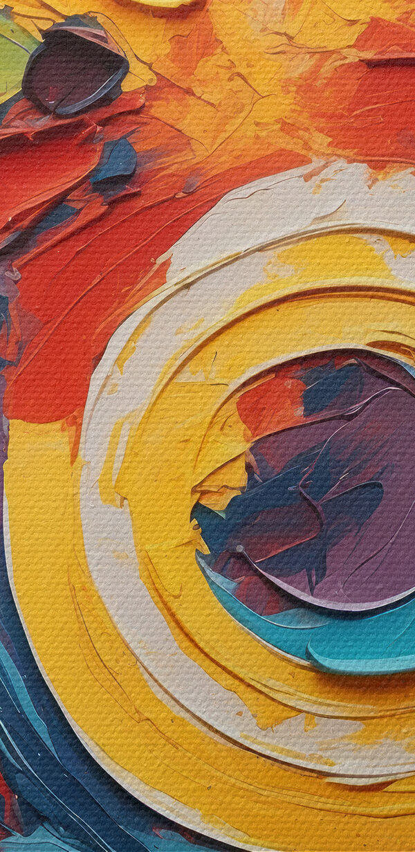 Peinture d'un cercle Peinture d'un cercle