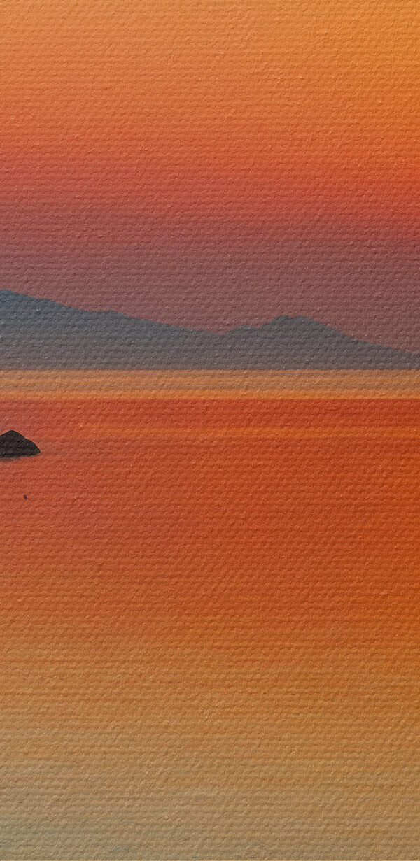 Coucher de soleil sur une étendue d'eau Coucher de soleil sur une étendue d'eau