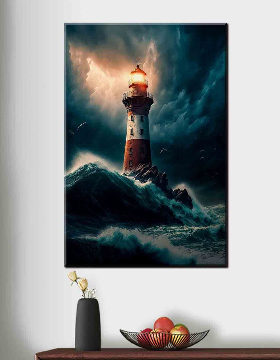 Phare dans l'océan Phare dans l'océan