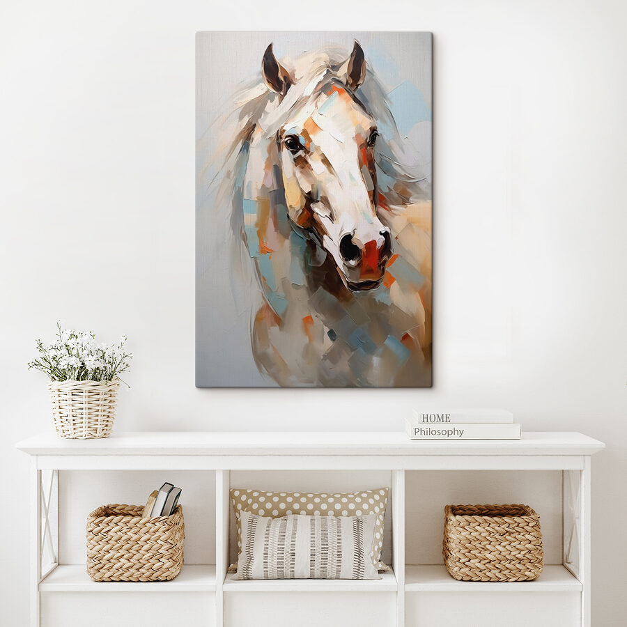 Peinture d'un cheval