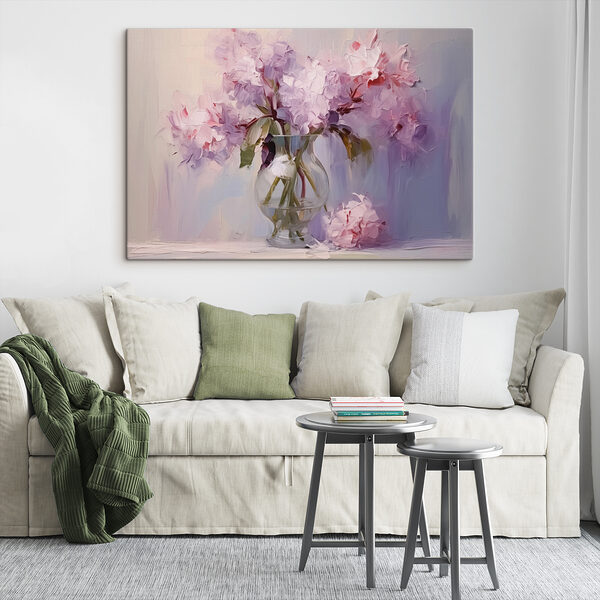 Peinture de fleurs dans un vase Peinture de fleurs dans un vase