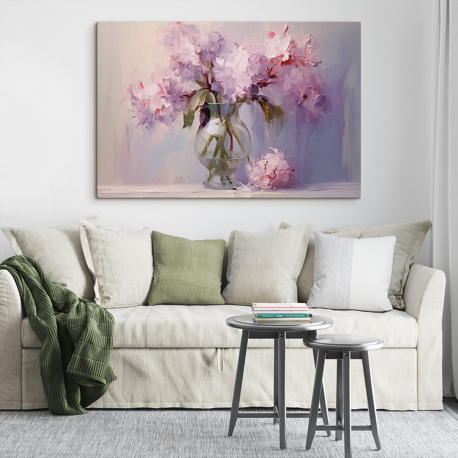 Peinture de fleurs dans un vase Peinture de fleurs dans un vase