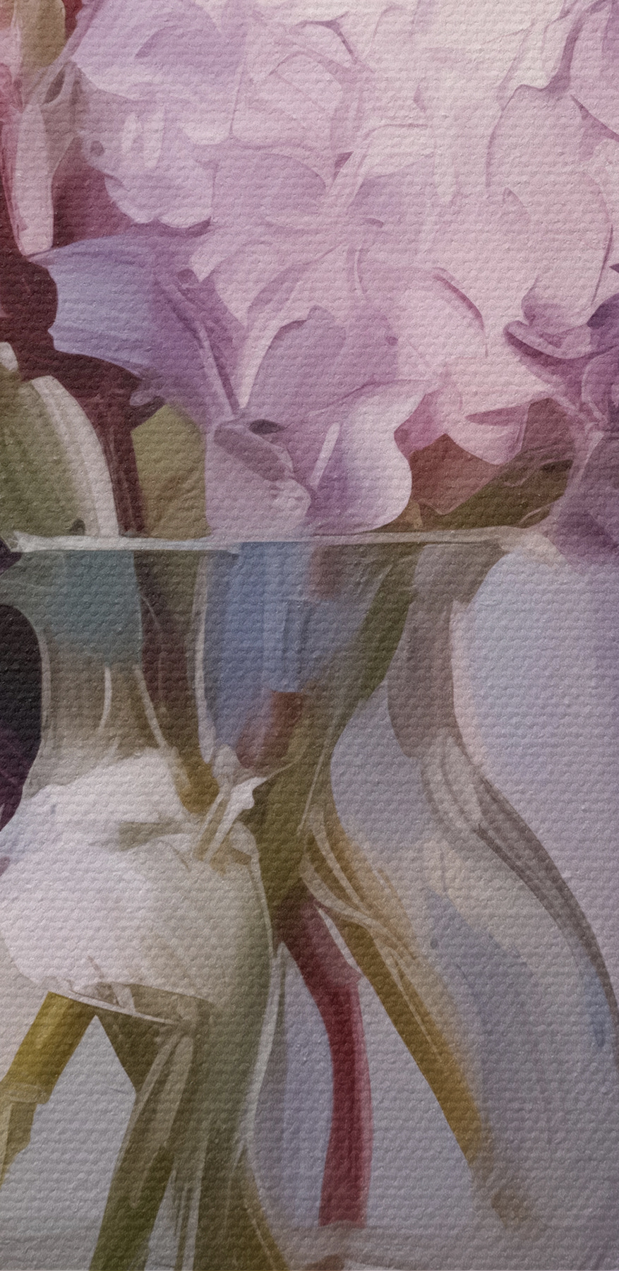 Peinture de fleurs dans un vase Peinture de fleurs dans un vase