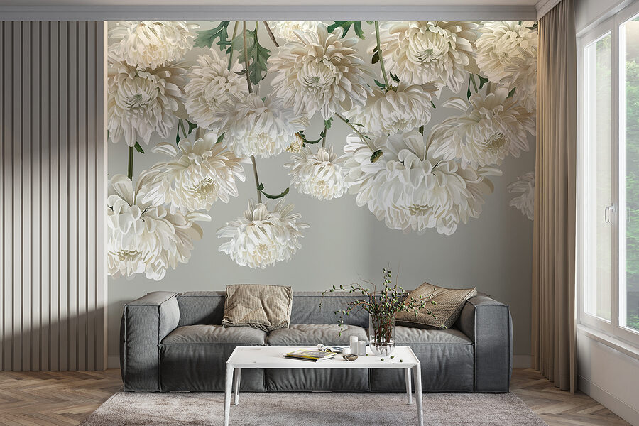 Groupe de fleurs blanches Groupe de fleurs blanches