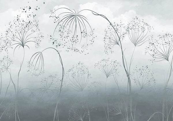 Photo de fleurs en niveaux de gris Photo de fleurs en niveaux de gris