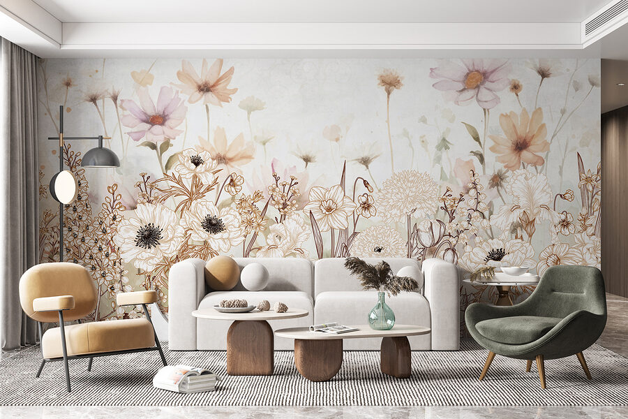 Gros plan sur des fleurs