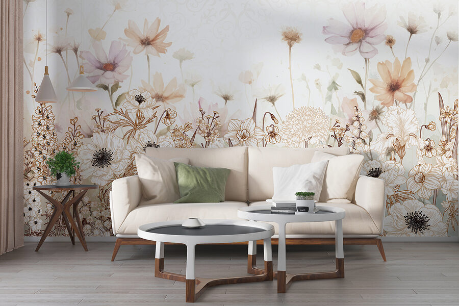Gros plan sur des fleurs
