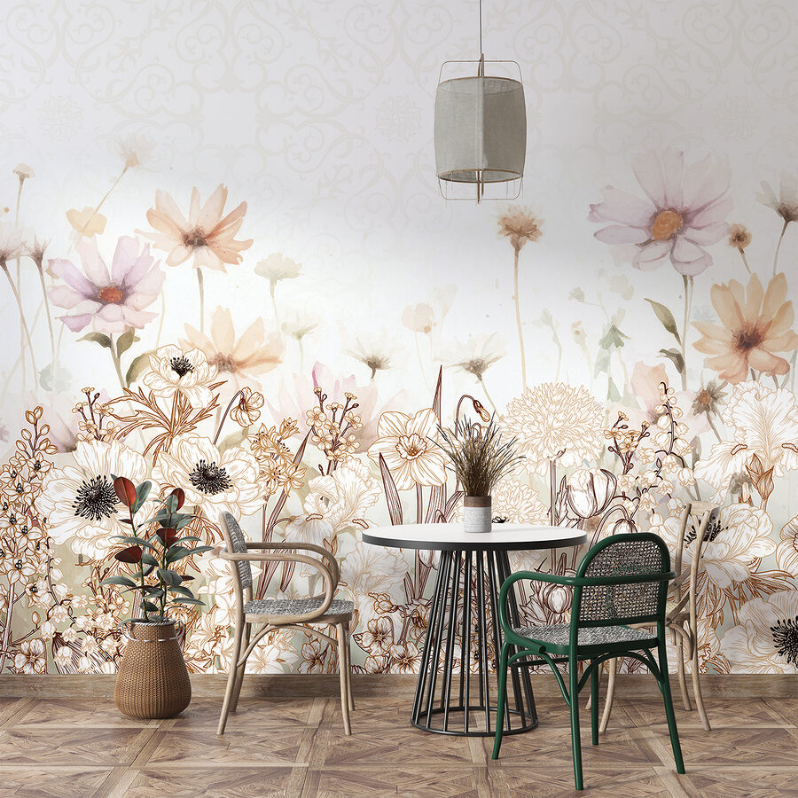 Gros plan sur des fleurs