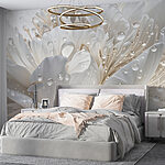 Papier peint Gros plan sur une fleur