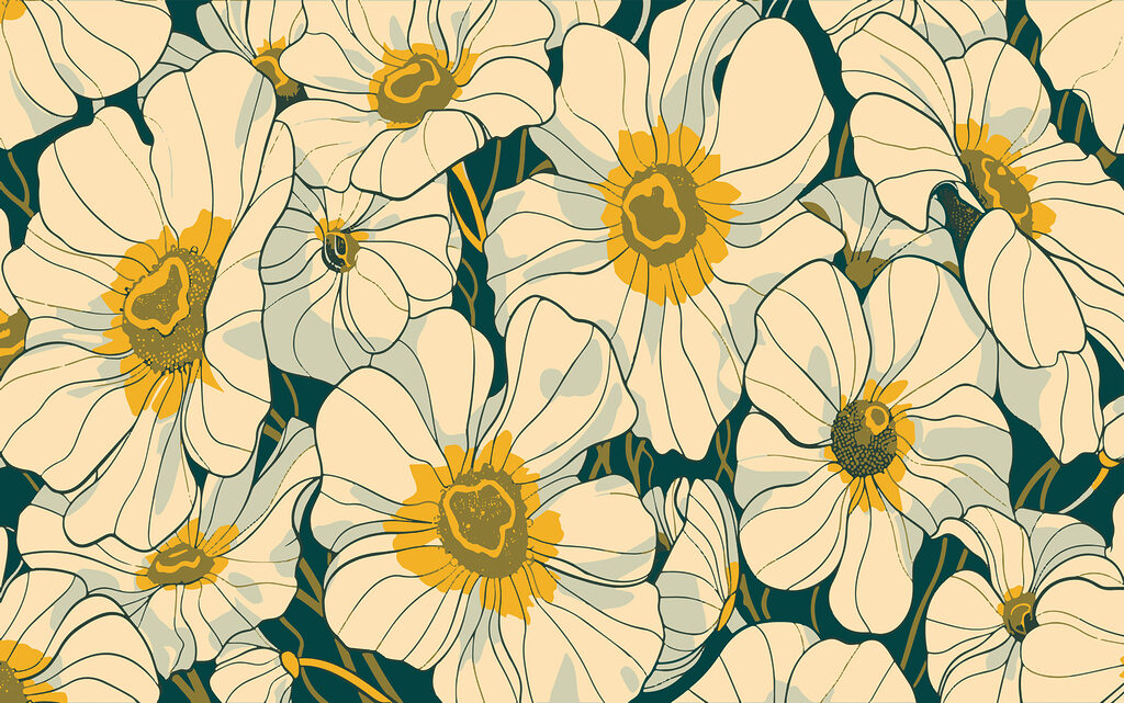 Gros plan sur des fleurs Gros plan sur des fleurs