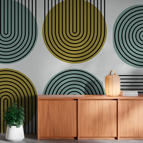 Groupe de cercles avec des lignes différentes Groupe de cercles avec des lignes différentes