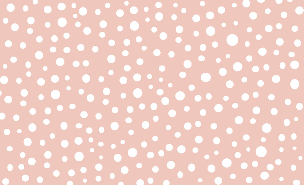 Motif à pois rose et blanc Motif à pois rose et blanc