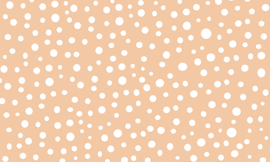Points blancs sur fond rose