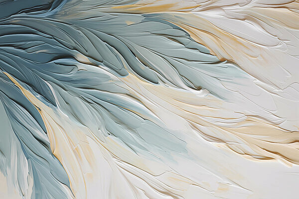 Gros plan sur une peinture Gros plan sur une peinture